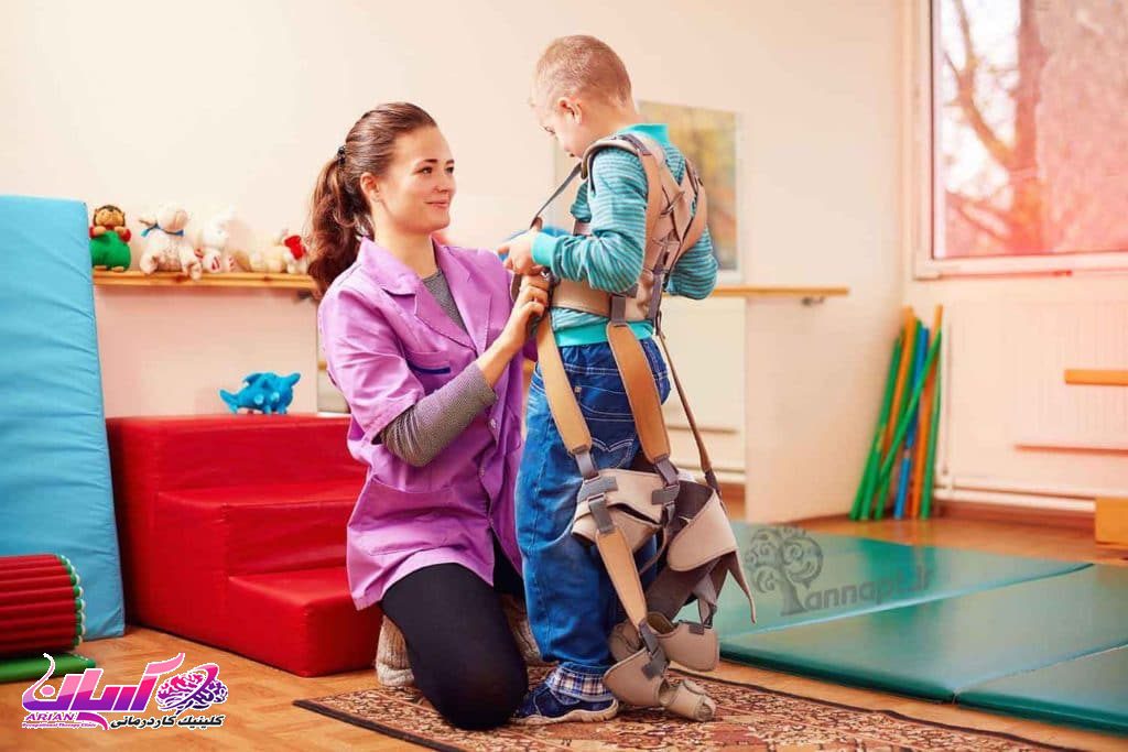 مزایای کاردرمانی در کودکان فلج مغزی